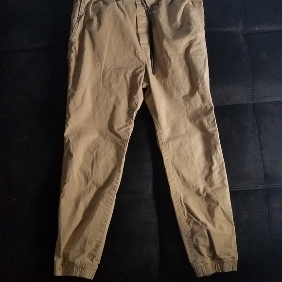 American Eagle Khaki Joggers - Picture 2 of 3